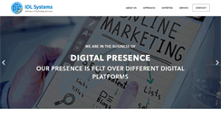 Desktop Screenshot of idlsystems.com
